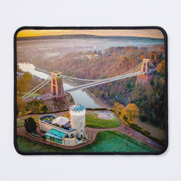 Item preview, Clifton Suspension Bridge and Observatory, Bristol, England, UK designed and sold by thedashdotdot.