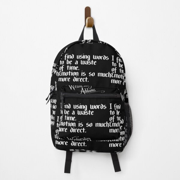 Item preview, ​"I find using words to be a waste of time. Emotion is so much more direct." designed and sold by WednesdayAndYou.