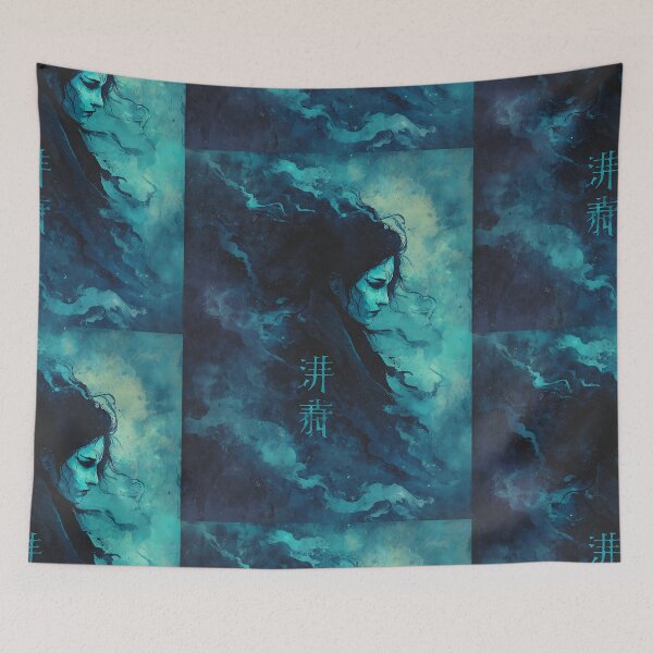Item preview, Mysterious Japanese Mythology Spirit designed and sold by bapupa.