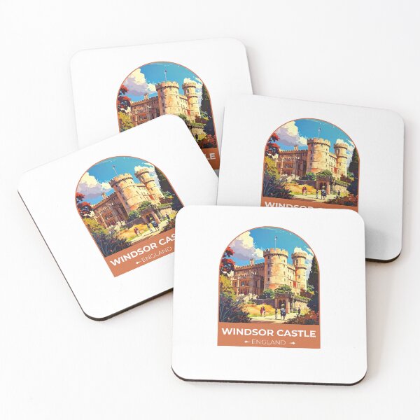 Item preview, Windsor Castle England Sticker designed and sold by TulipaGraphics.