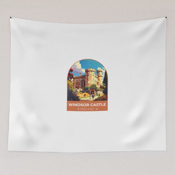 Item preview, Windsor Castle England Sticker designed and sold by TulipaGraphics.