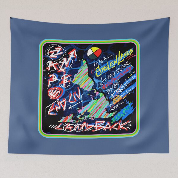 Item preview, land back - doodles designed and sold by clodius blog.