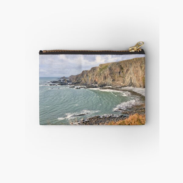 Item preview, Hartland Quay geology seascape designed and sold by hawkie.