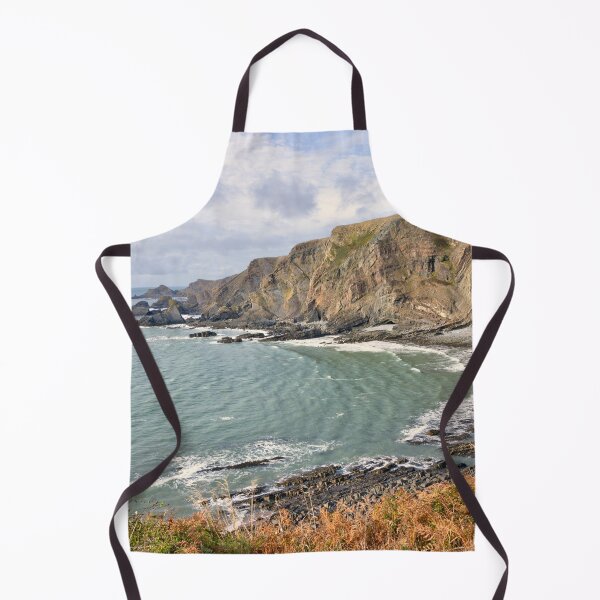 Item preview, Hartland Quay geology seascape designed and sold by hawkie.