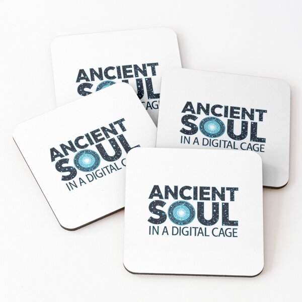 Item preview, Ancient Soul In A Digital Cage designed and sold by KLERIKSTORE.
