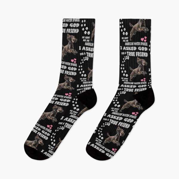 Item preview, American Water Spaniel Dog Mom, AWS Dad Art, Spaniel Lover Quote Print designed and sold by . JustBeUnique ..