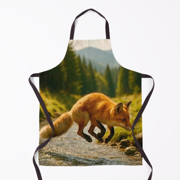 Item preview, A Fox's Leap of Faith designed and sold by ART-POD-PL.