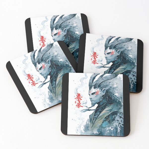 Item preview, Mythical Japanese Yokai designed and sold by bapupa.