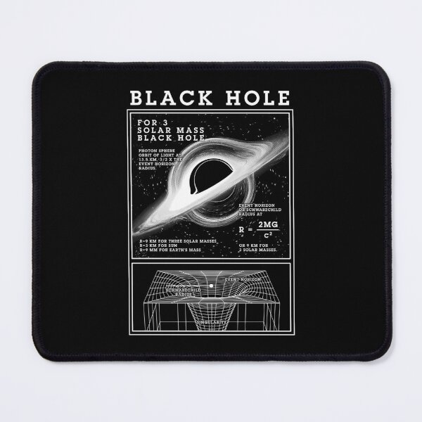 Item preview, Black Hole Physics Diagram Schwarzschild Radius Science designed and sold by GrandeDuc.