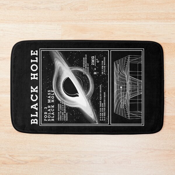 Item preview, Black Hole Physics Diagram Schwarzschild Radius Science designed and sold by GrandeDuc.