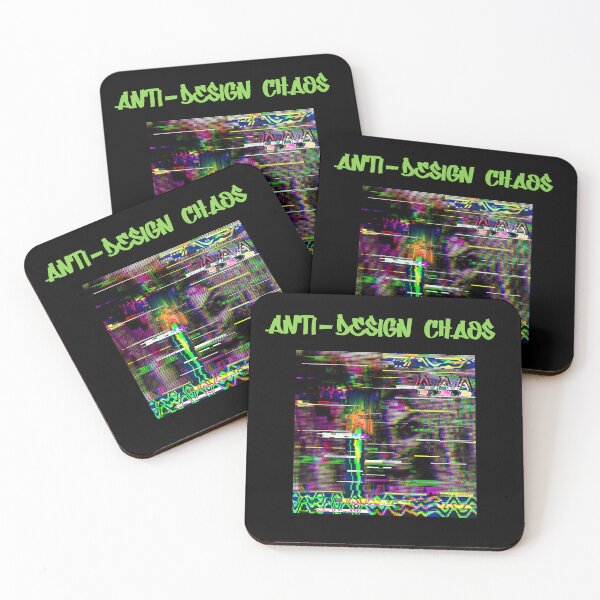 Item preview, Anti-Design Chaos – Retro Tech & Glitch Aesthetic designed and sold by Maggiepeshop.