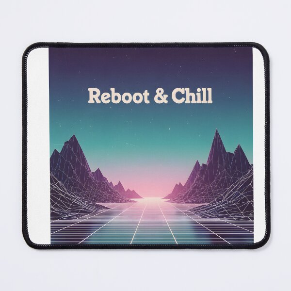 Item preview, Reboot and chill designed and sold by Dandy-Cat.