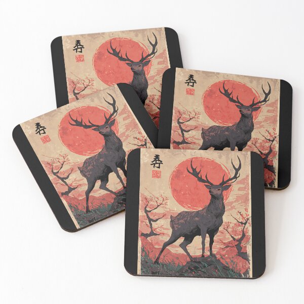 Item preview, Peaceful Japanese Nara Deer designed and sold by bapupa.
