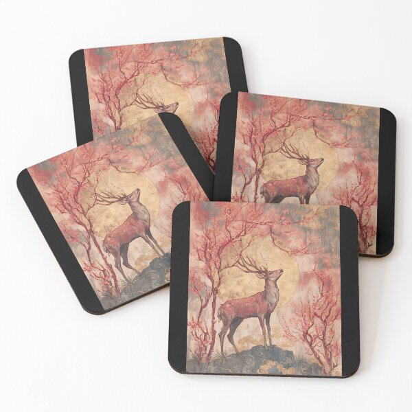 Item preview, Serene Japanese Nara Deer designed and sold by bapupa.