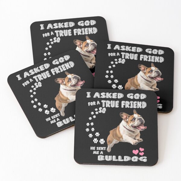 Item preview, Bulldog Dog Mom, Bulldie Dad Art, Bulldog Lover Quote Print designed and sold by . JustBeUnique ..