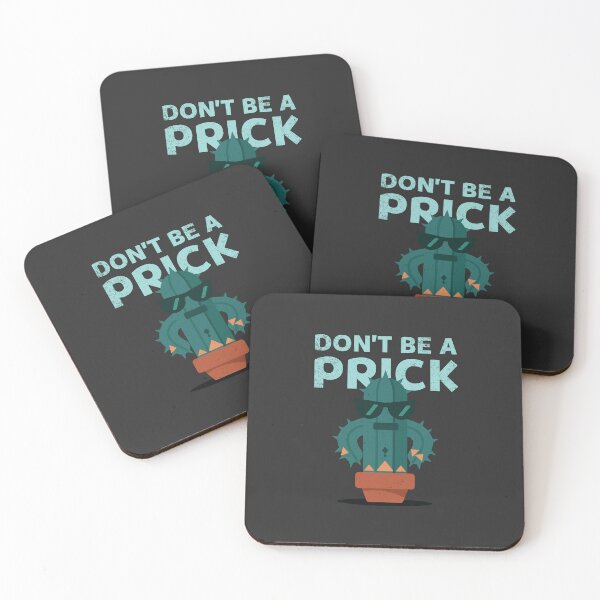 Item preview, Don’t Be a Prick Funny Cactus T-Shirt – Cool Geometric Design with Sunglasses (Black) designed and sold by Lucy Cooper.