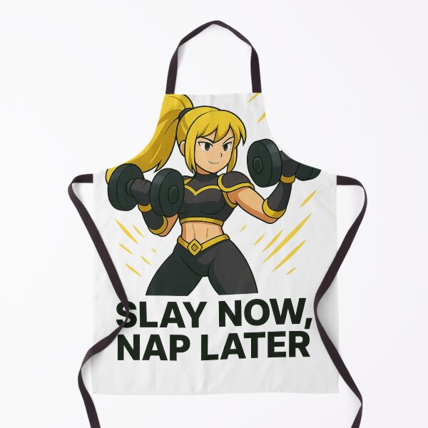 Item preview, Slay Now, Nap Later – Anime Gym Warrior designed and sold by SassySerina.