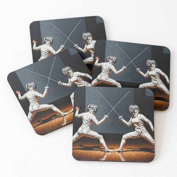 Item preview, L'ESCRIMEUSE (The Fencer) - Original Art Deco Artwork designed and sold by elektronen.