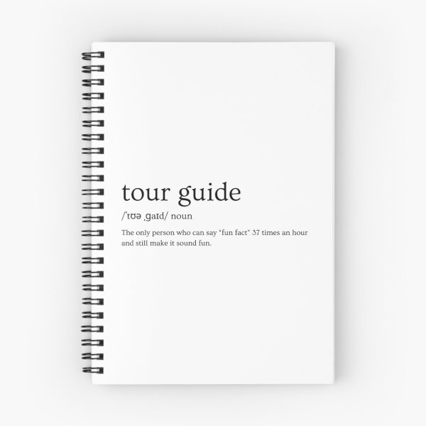 Item preview, Tour Guide Definition  The Only Person Who Can Say Fun Fact 37 Times An Hour And Still Make It Sound Fun Slogan Design designed and sold by JackieLeeder.