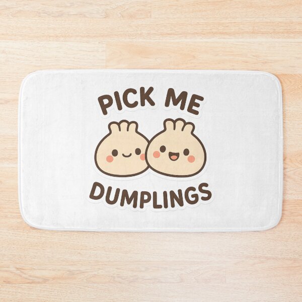 Item preview, Pick Me Dumplings – Cute Kawaii Food Illustration designed and sold by OsasChild.