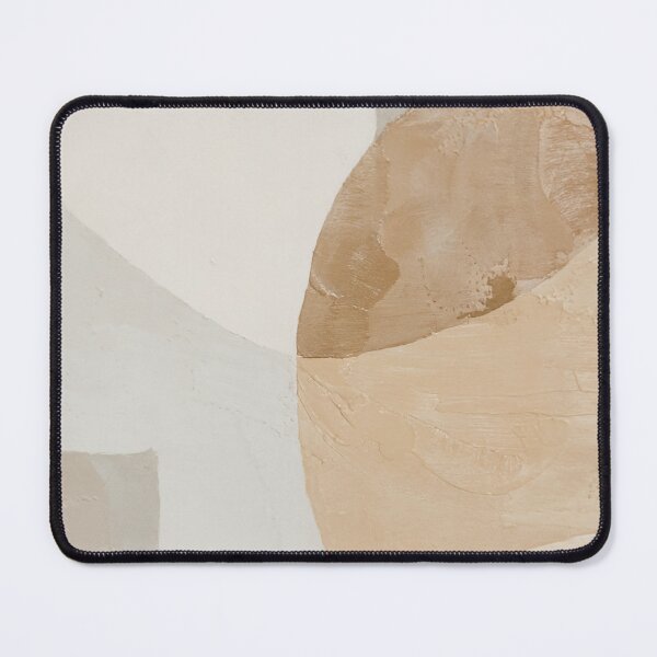 Item preview, Neutral Abstract Wall Art – Beige Minimalist Canvas Print designed and sold by jazzyfunky.