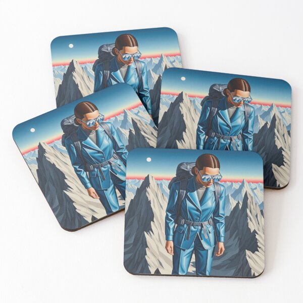 Item preview, RÉFLEXION DANS LE FROID (Reflection in the Cold) - Original Art Deco Artwork designed and sold by elektronen.
