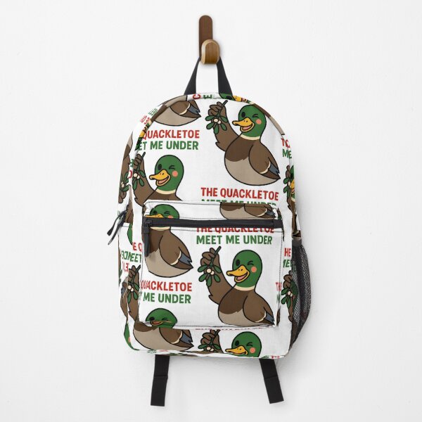 Item preview, Meet Me Under the Quackletoe Funny Christmas Duck designed and sold by TeeTimeTreasure.