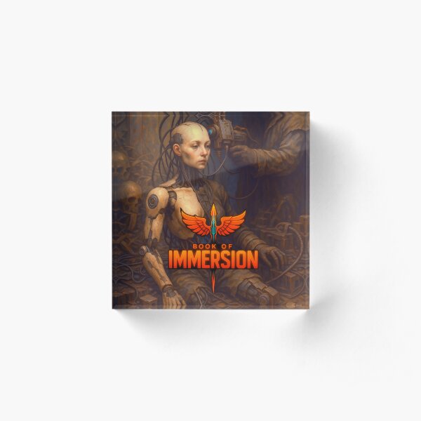 Book of Immersion, Rewired Acrylic Block