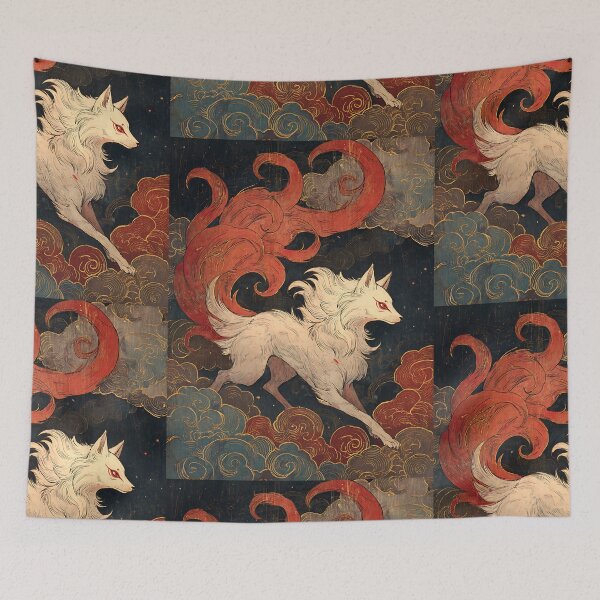 Item preview, Mysterious Nine-Tailed Fox designed and sold by bapupa.