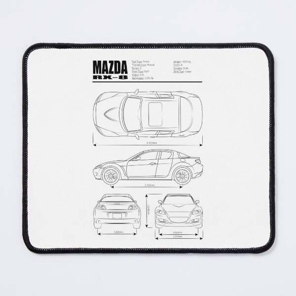Item preview, RX-8 Blueprint Black designed and sold by VonnArt.
