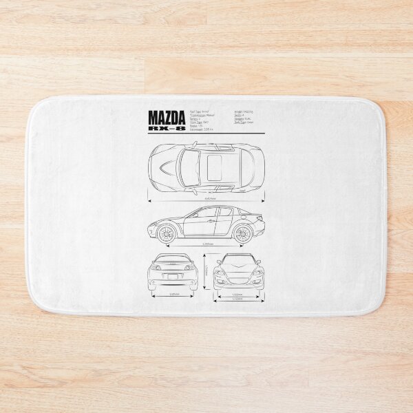 Item preview, RX-8 Blueprint Black designed and sold by VonnArt.