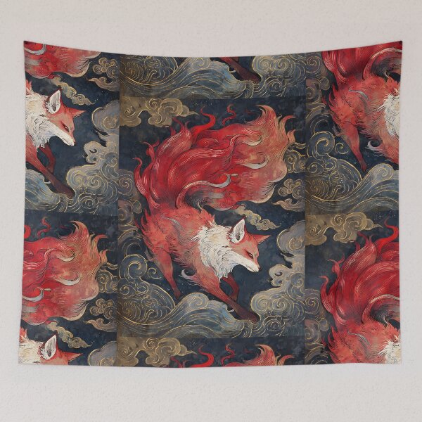 Item preview, Mythical Nine-Tailed Fox designed and sold by bapupa.