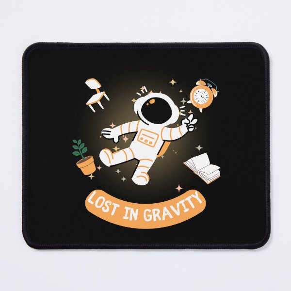 Item preview, Lost in Gravity – Cute Astronaut Space Aesthetic T-Shirt designed and sold by Dokak Shop.
