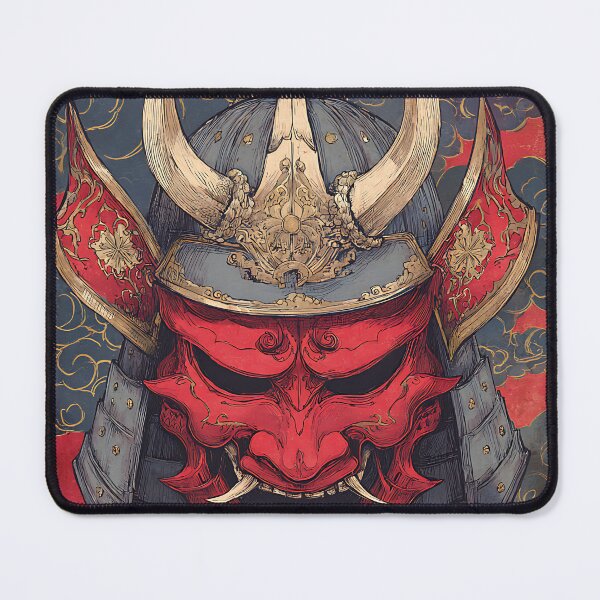 Item preview, Fearful Japanese Oni designed and sold by bapupa.