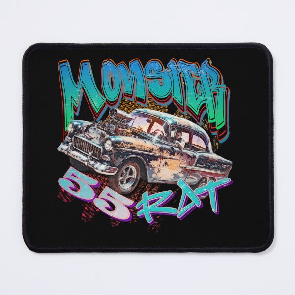 Item preview, Hotrod Muscle Car 55 Chevy Ed Roth Style distressed Ratrod designed and sold by AGED Limited.