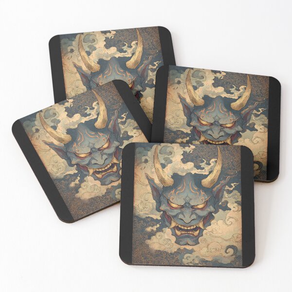 Item preview, Mysterious Japanese Oni designed and sold by bapupa.