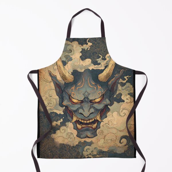 Item preview, Mysterious Japanese Oni designed and sold by bapupa.