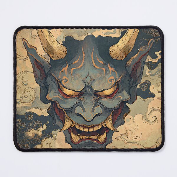 Item preview, Mysterious Japanese Oni designed and sold by bapupa.