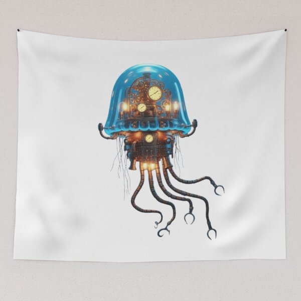 Item preview, Clockwork Jellyfish  designed and sold by Royalcatch.