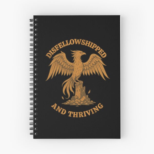 Item preview, Disfellowshipped and Thriving – ExJW Apostate Survivor Funny Parody Design designed and sold by RakelMacc.