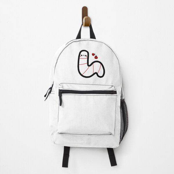 Item preview, Cute Worm and Ladybug Illustration designed and sold by TigerClawCo.