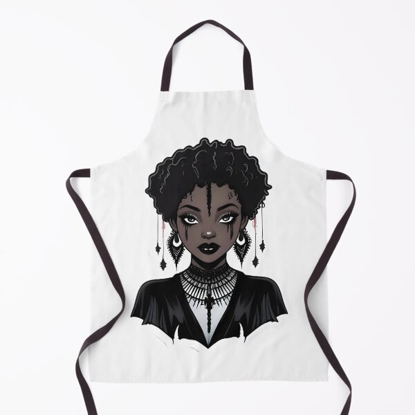 Item preview, Gothic Vampire Aesthetic – Black Woman in Dark Grunge Halloween Fashion designed and sold by OsasChild.