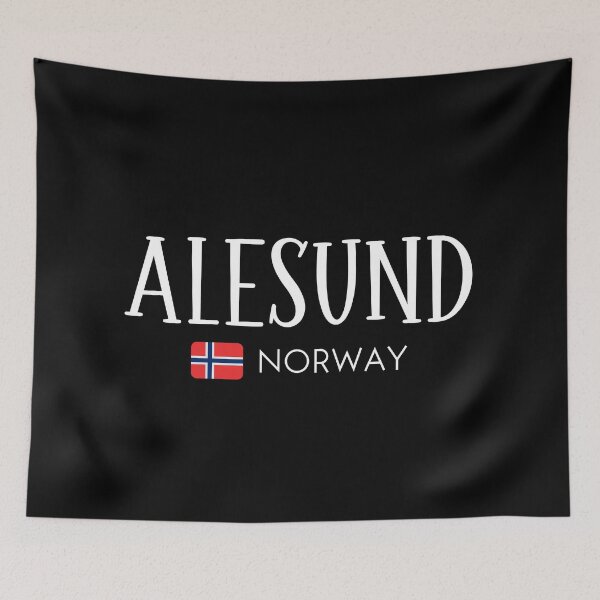 Item preview, Alesund - Norway  designed and sold by StudioRedKoala.