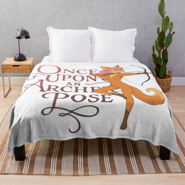 Item preview, Fox Archer Pose Yoga | Once Upon a Perfect Pose Fantasy Design designed and sold by Mirosi-S.