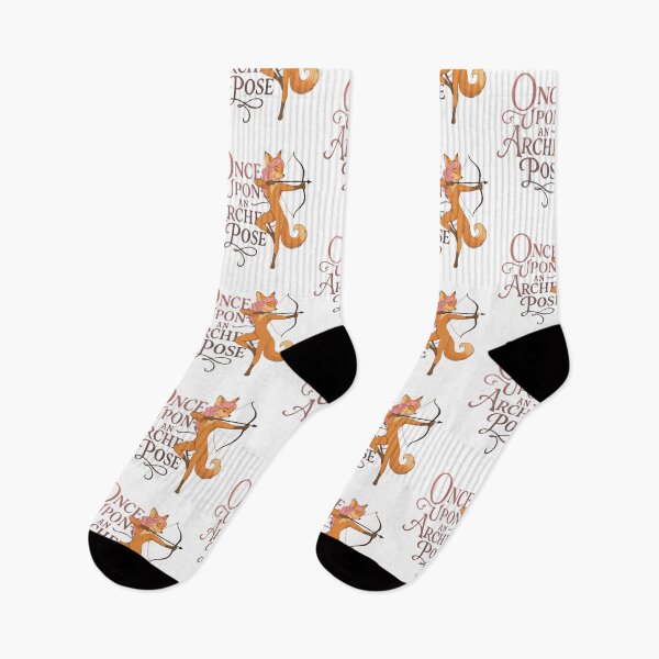 Item preview, Fox Archer Pose Yoga | Once Upon a Perfect Pose Fantasy Design designed and sold by Mirosi-S.
