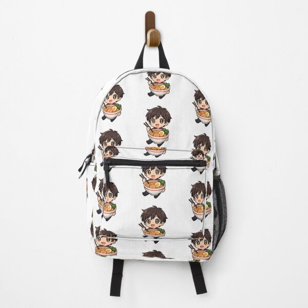Item preview, Kawaii Boy Eating Ramen – Cute Anime Food Illustration designed and sold by OsasChild.