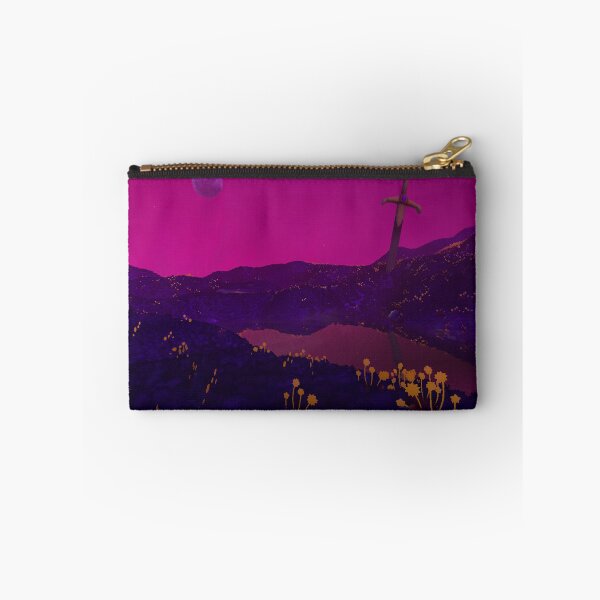 Item preview, Technicolor Valley: purple field no.1 designed and sold by Kiluvi.