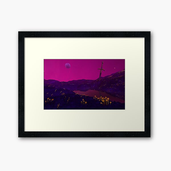 Item preview, Technicolor Valley: purple field no.1 designed and sold by Kiluvi.