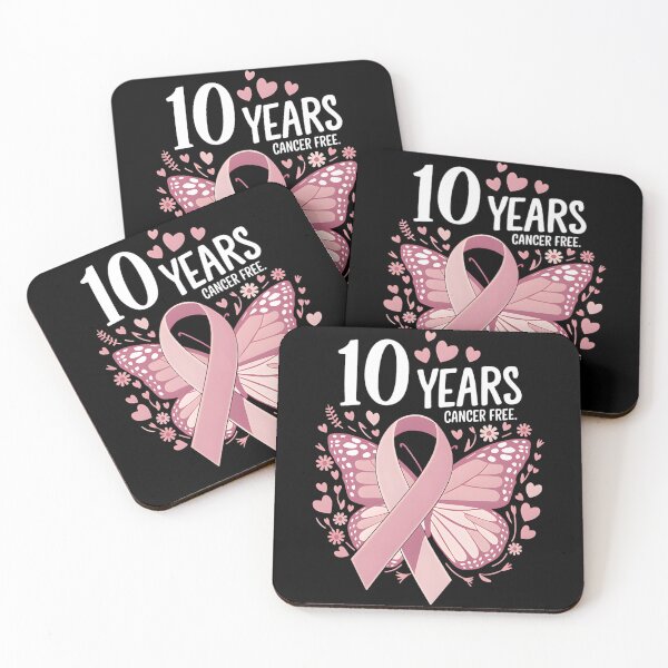 Item preview, 10 Years Breast Cancer Free Survivor Butterfly designed and sold by aprilbonnieuth.
