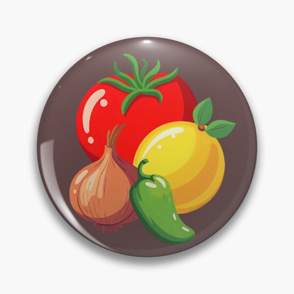 Item preview, "Fresh, colorful fruits and vegetables" designed and sold by nighttime1990.